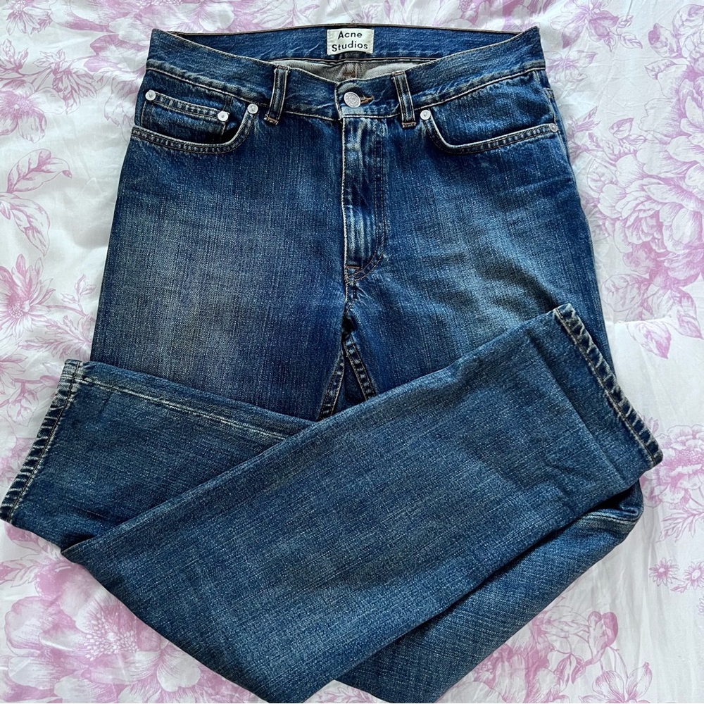 Acne Boy Novel Slim Blue Jeans 26/32